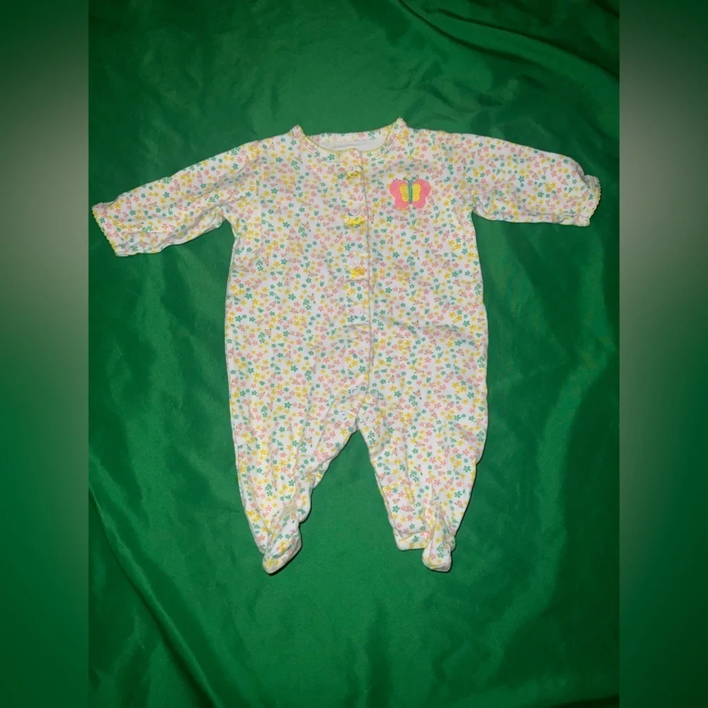 Carters Floral Kids One Piece size 3 Months